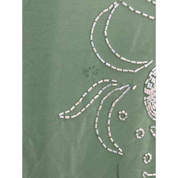 French Connection Beaded Open Cardigan Top Size 8 - Picture 4 of 4